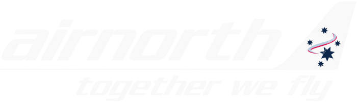 Airnorth Airnorth logo with name (dark)