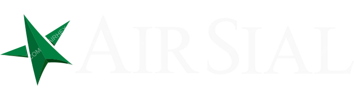 AirSial AirSial logo with name (dark)