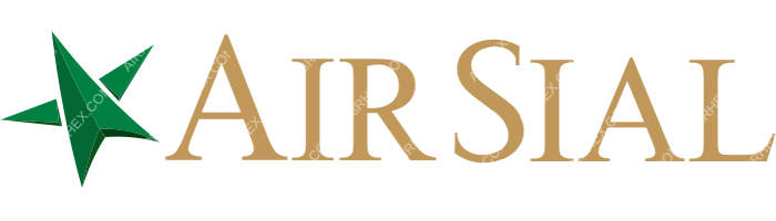 AirSial AirSial logo with name