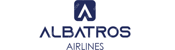 Albatros Airlines Albatros Airlines logo with name