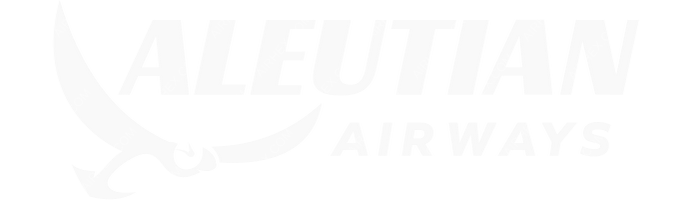 Aleutian Airways Aleutian Airways logo with name (dark)