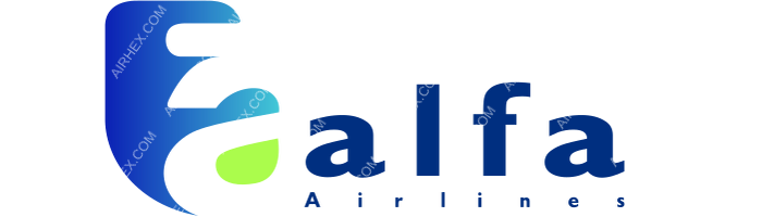 Alfa Airlines SD Alfa Airlines SD logo with name