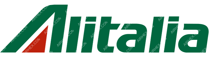 Alitalia Alitalia logo with name (dark)