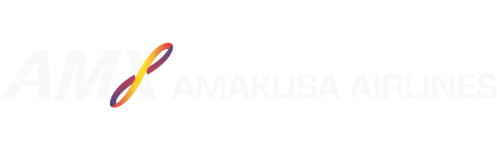 Amakusa Airlines Amakusa Airlines logo with name (dark)