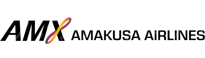 Amakusa Airlines Amakusa Airlines logo with name