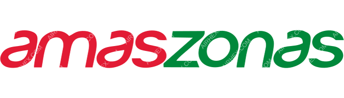 Amaszonas Uruguay Amaszonas Uruguay logo with name (dark)