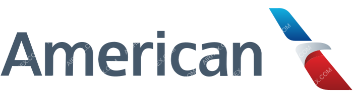 American Airlines American Airlines logo with name