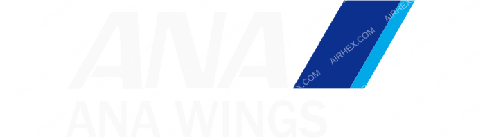 ANA Wings ANA Wings logo with name (dark)