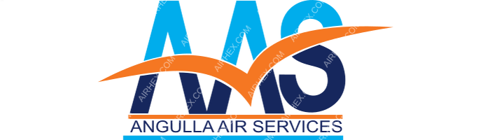 Anguilla Air Services Anguilla Air Services logo with name