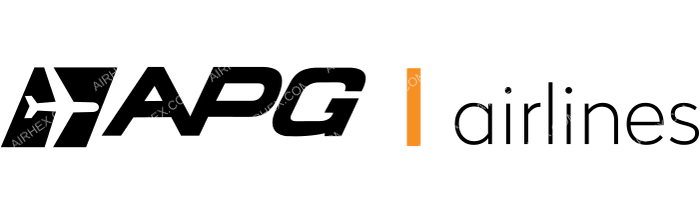 APG Airlines APG Airlines logo with name