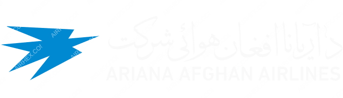 Ariana Afghan Airlines Ariana Afghan Airlines logo with name (dark)