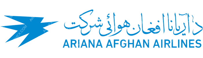 Ariana Afghan Airlines Ariana Afghan Airlines logo with name