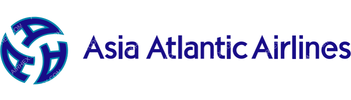 Asia Atlantic Airlines Asia Atlantic Airlines logo with name