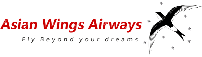 Asian Wings Airways Asian Wings Airways logo with name