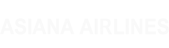 Asiana Airlines Asiana Airlines logo with name (dark)