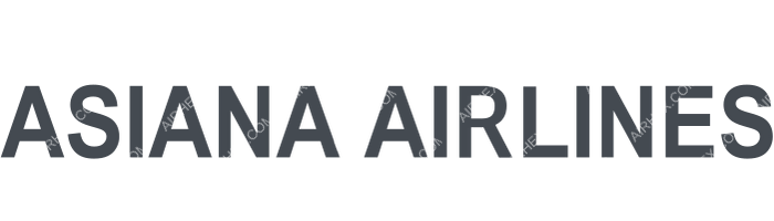 Asiana Airlines Asiana Airlines logo with name