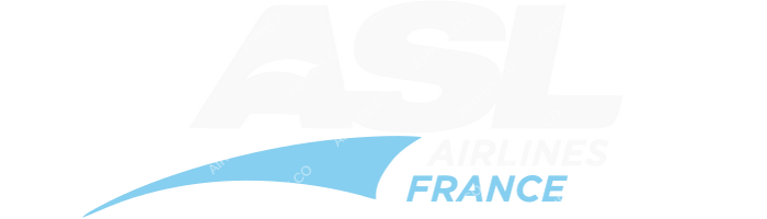 ASL Airlines France ASL Airlines France logo with name (dark)