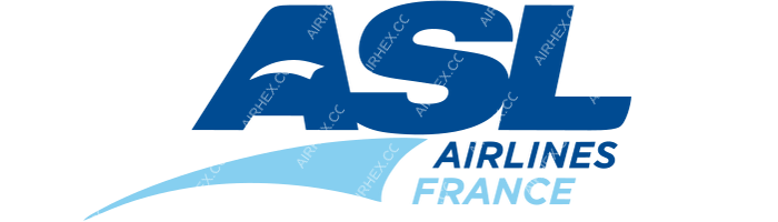 ASL Airlines France ASL Airlines France logo with name
