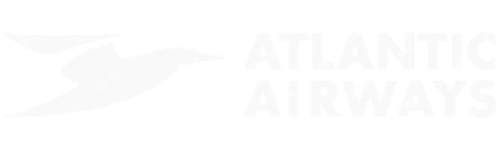 Atlantic Airways Atlantic Airways logo with name (dark)