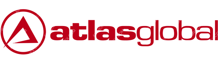 Atlasglobal Atlasglobal logo with name (dark)