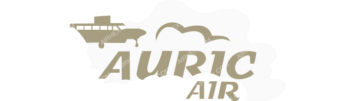 Auric Air Auric Air logo with name (dark)