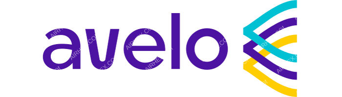 Avelo Airlines Avelo Airlines logo with name