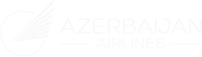 Azerbaijan Airlines Azerbaijan Airlines logo with name (dark)
