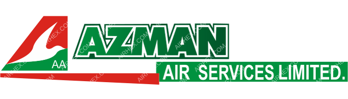 Azman Air Azman Air logo with name (dark)