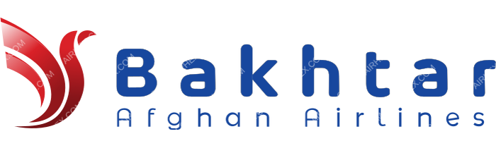 Bakhtar Afghan Airline Bakhtar Afghan Airline logo with name