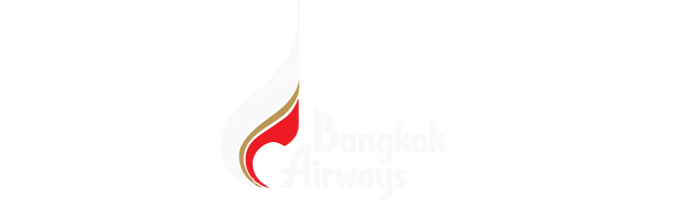 Bangkok Airways Bangkok Airways logo with name (dark)