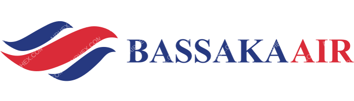 Bassaka Air Bassaka Air logo with name (dark)