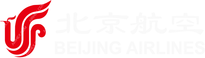 Beijing Airlines Beijing Airlines logo with name (dark)