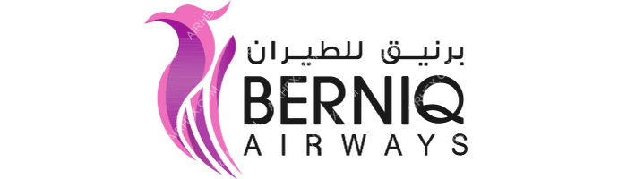 Berniq Airways Berniq Airways logo with name