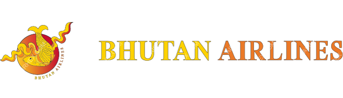 Bhutan Airlines Bhutan Airlines logo with name