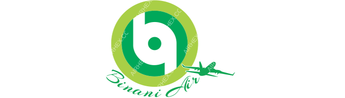 Binani Air Binani Air logo with name