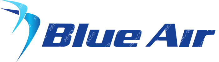 Blue Air Blue Air logo with name