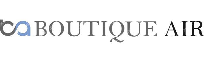 Boutique Air Boutique Air logo with name
