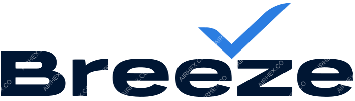 Breeze Airways Breeze Airways logo with name