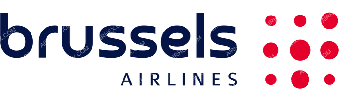 Brussels Airlines Brussels Airlines logo with name