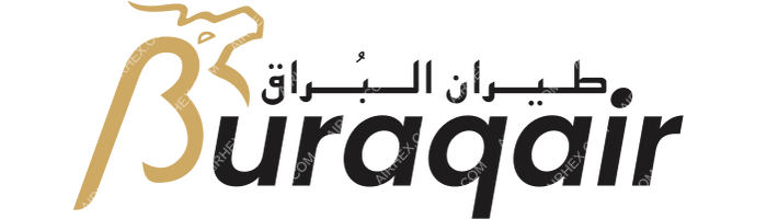 Buraq Air Buraq Air logo with name