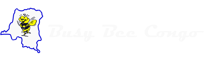 Busy Bee Congo Busy Bee Congo logo with name (dark)