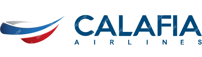 Calafia Airlines Calafia Airlines logo with name (dark)