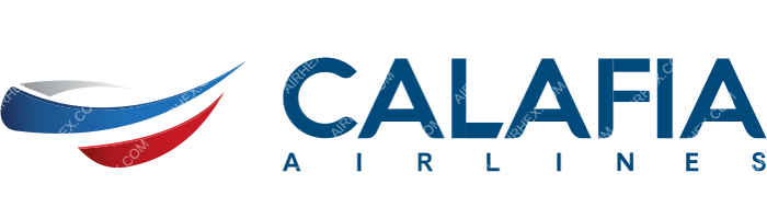 Calafia Airlines Calafia Airlines logo with name