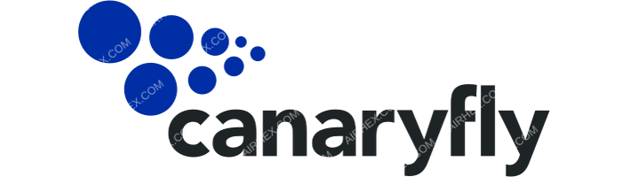 Canaryfly Canaryfly logo with name