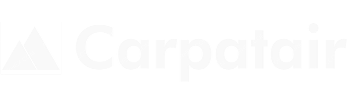 Carpatair Carpatair logo with name (dark)