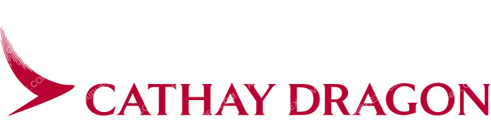 Cathay Dragon Cathay Dragon logo with name (dark)