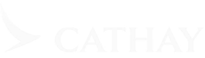 Cathay Pacific Cathay Pacific logo with name (dark)