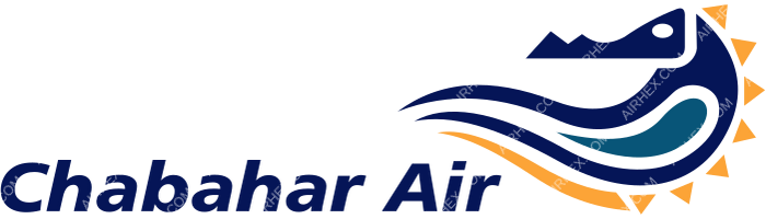 Chabahar Airlines Chabahar Airlines logo with name