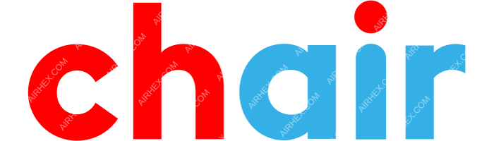Chair Airlines Chair Airlines logo with name