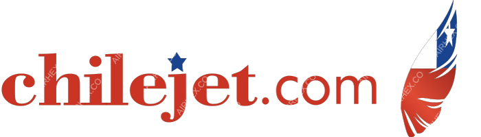 Chilejet Chilejet logo with name
